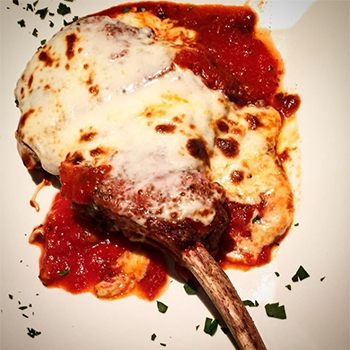 Veal Chop dinner from D'Cocco's pizza & Italian Restaurant